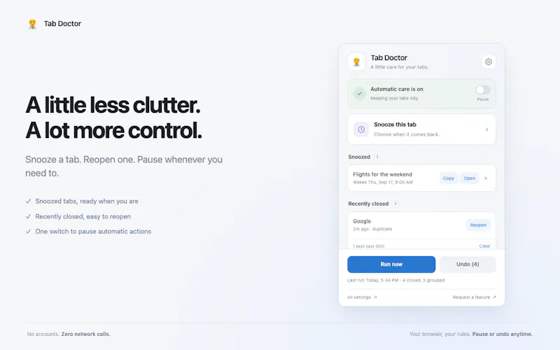 Tab Doctor screenshot 5