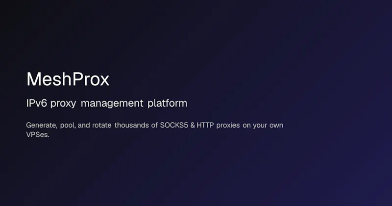 MeshProx screenshot 2