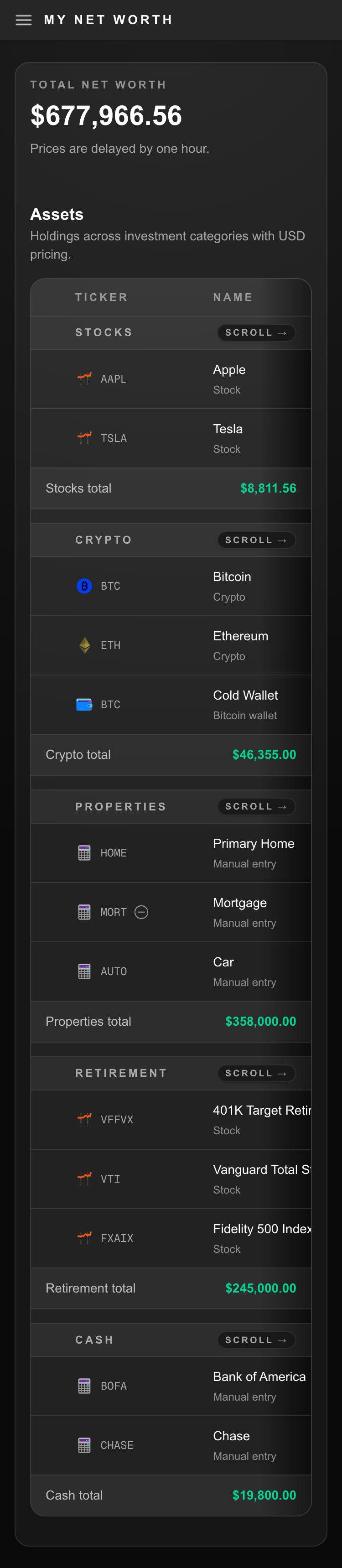 My Net Worth gallery image