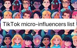 TikTok micro-influencers list media 1