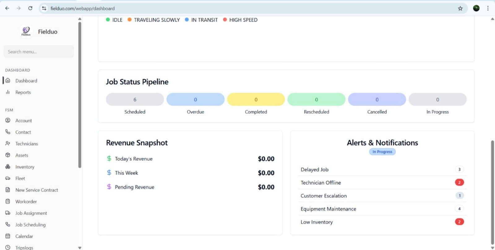 Fielduo - Main product screenshot demonstrating key features and user interface