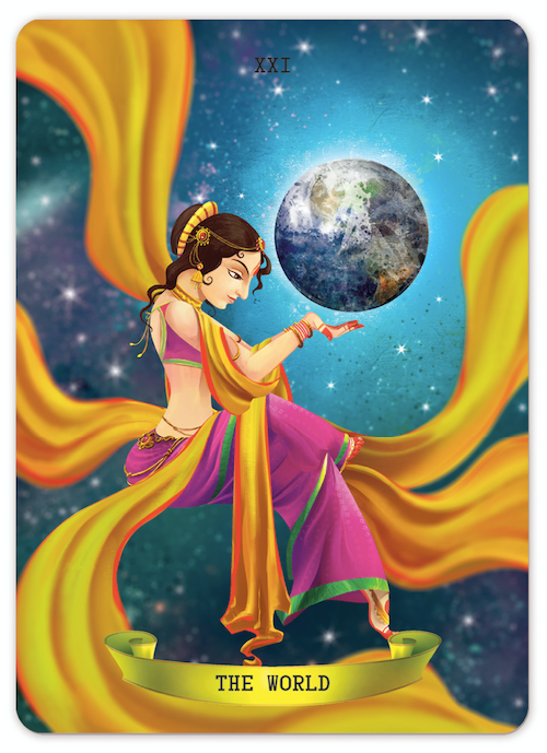 Bharata Tarot playing cards and Major Arcana Expansion Pack gallery image