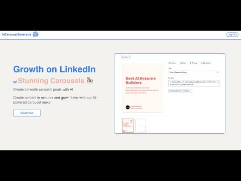 AI Carousel Generator gallery image