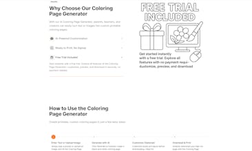 Coloring Page Generator gallery image