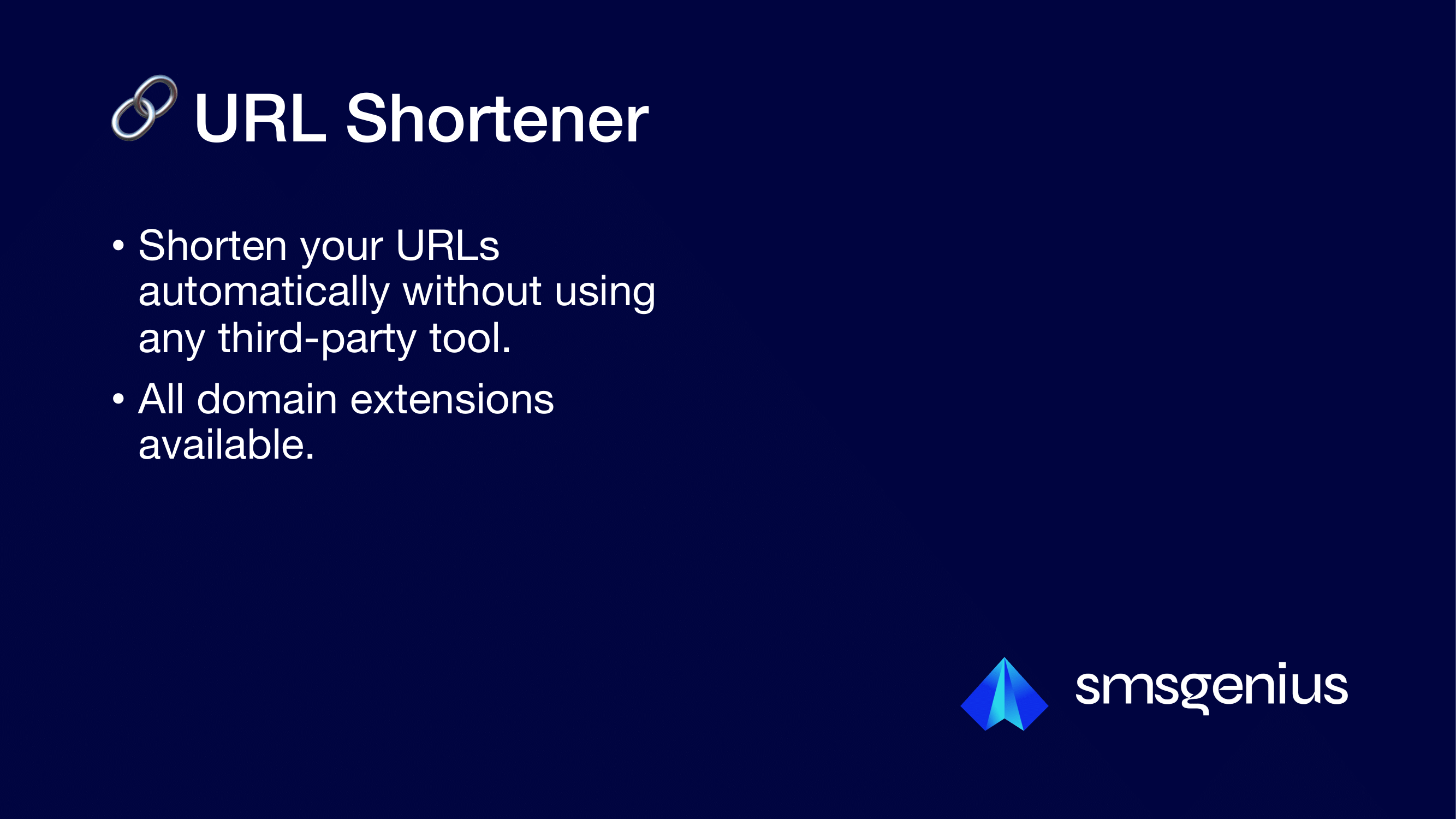 SmsGenius - Превратить SMS в прибыль: отслеживание, сегменты, A/B -тесты и медиа 8