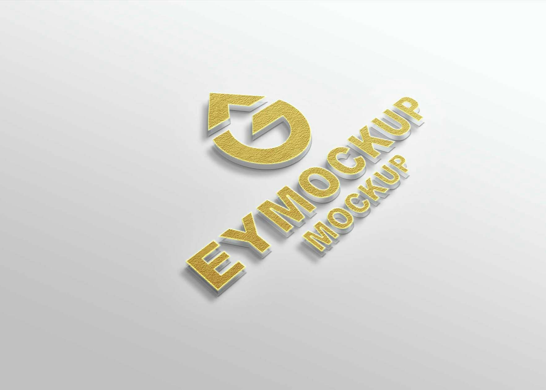 Free 3D Logo Mockup Collection gallery image
