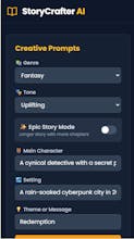StoryCrafter AI gallery image