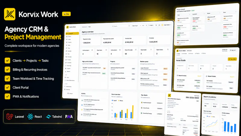 KorvixWork screenshot 1