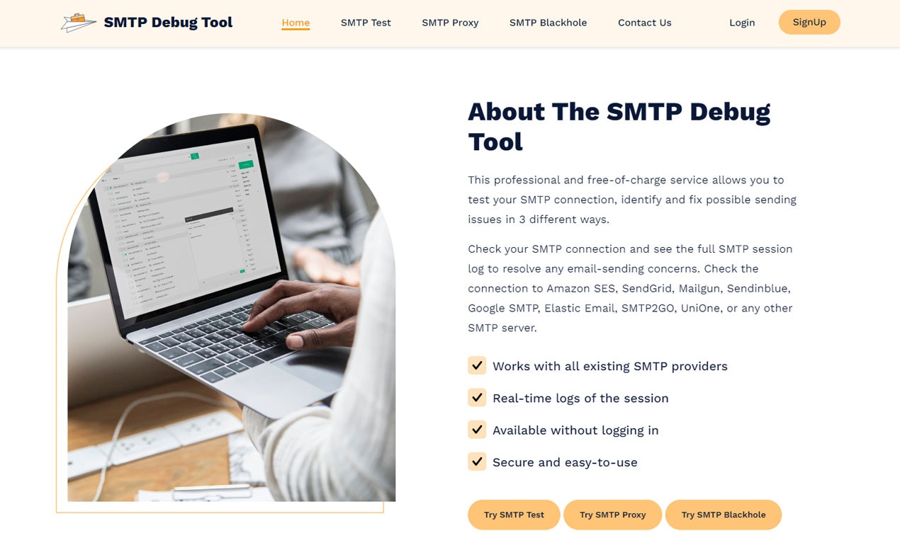 SMTP Debug Tool media 3