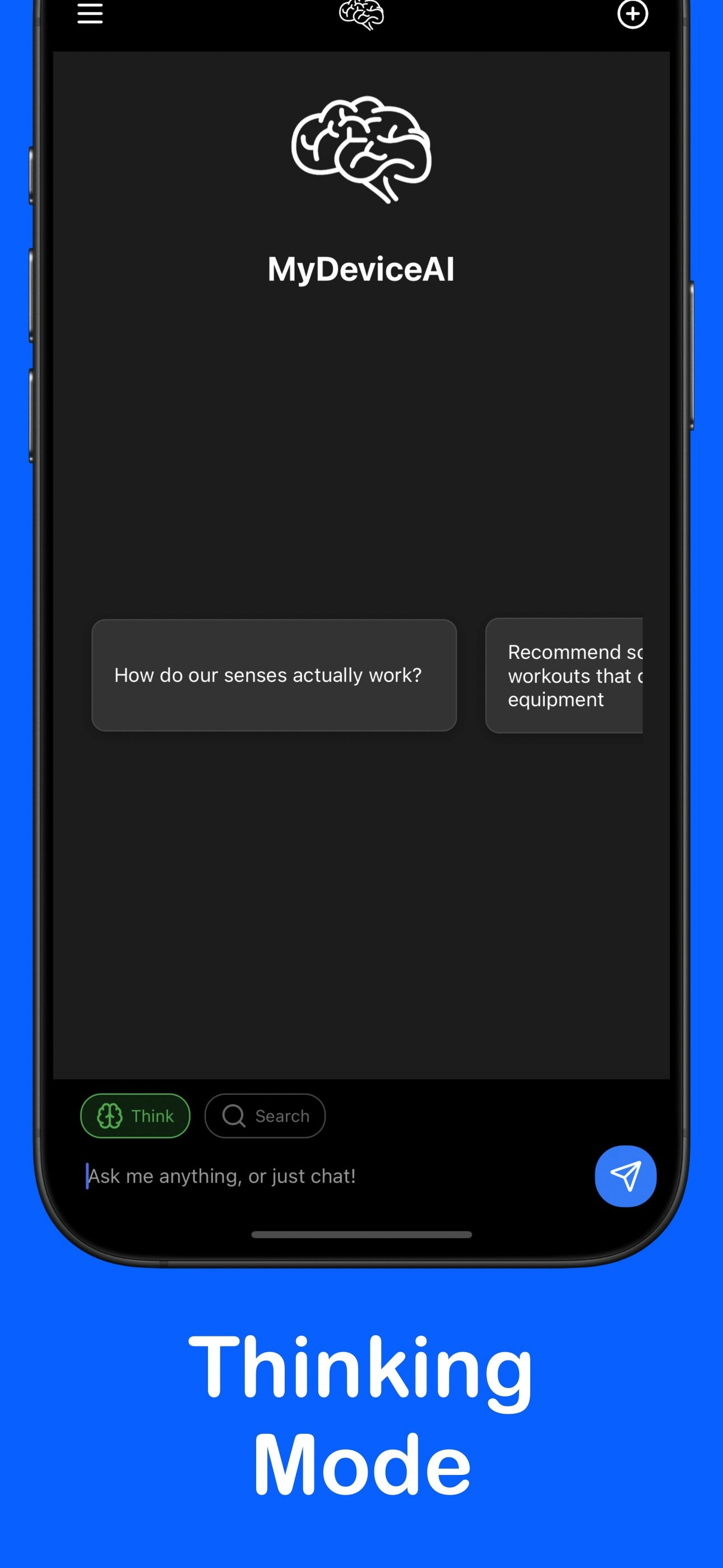 Média Version 2 - Une perplexité privée qui s'exécute localement sur votre appareil mobile 3