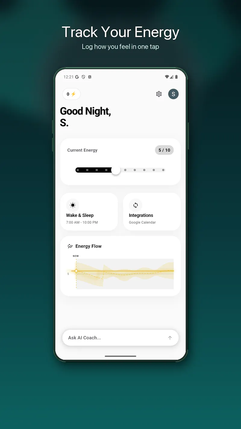 Energizer AI screenshot 1