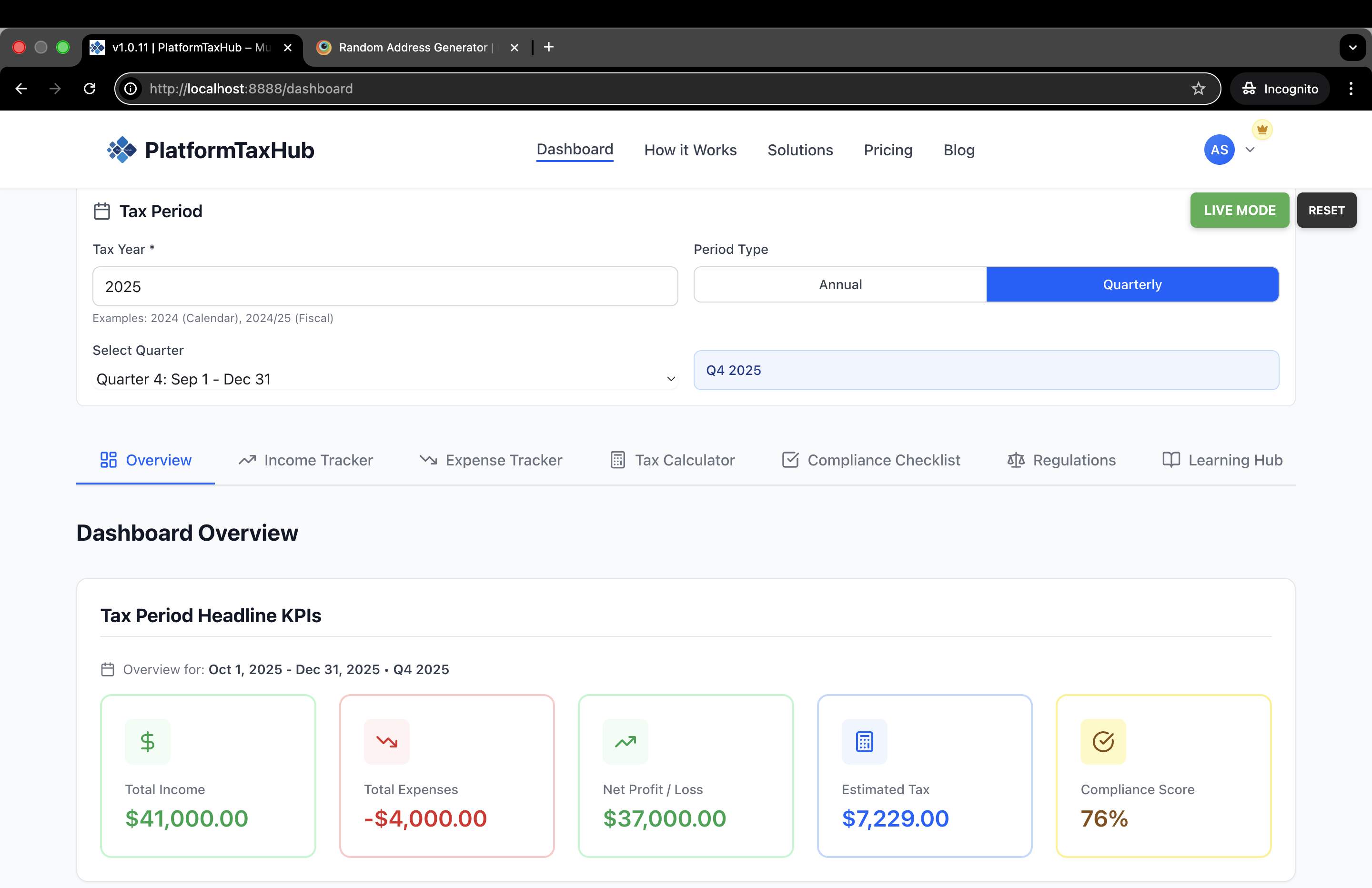 PlatformtaxHub v1.0.44 gallery image