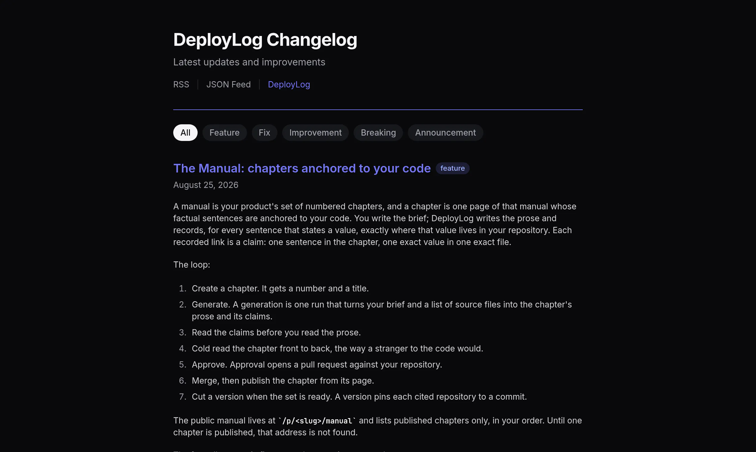 DeployLog gallery image