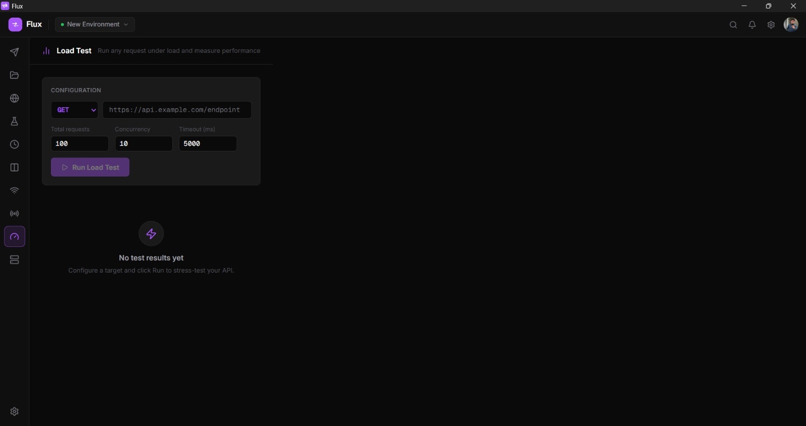 Flux, Modern API Client gallery image
