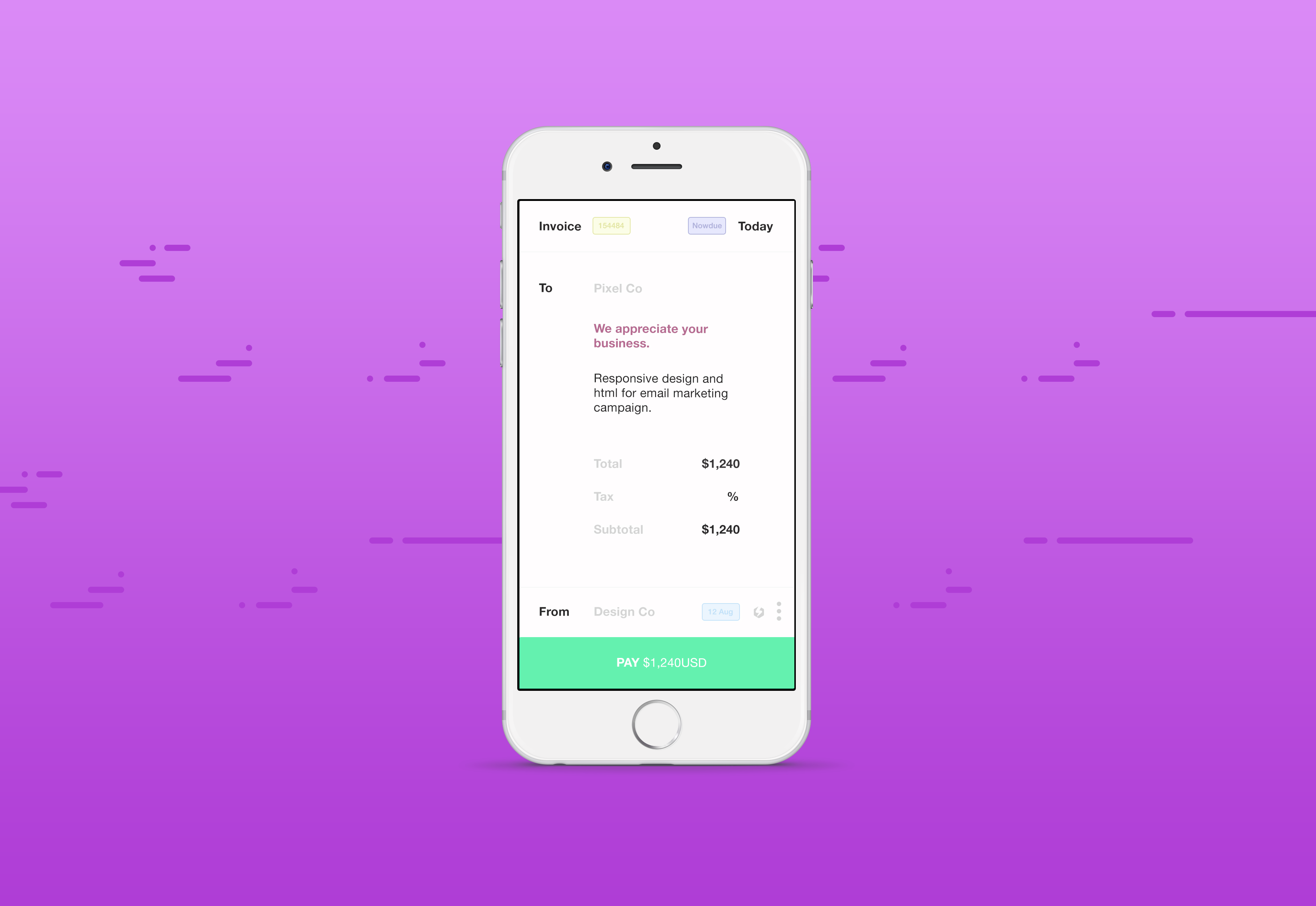 Nowdue for Slack gallery image