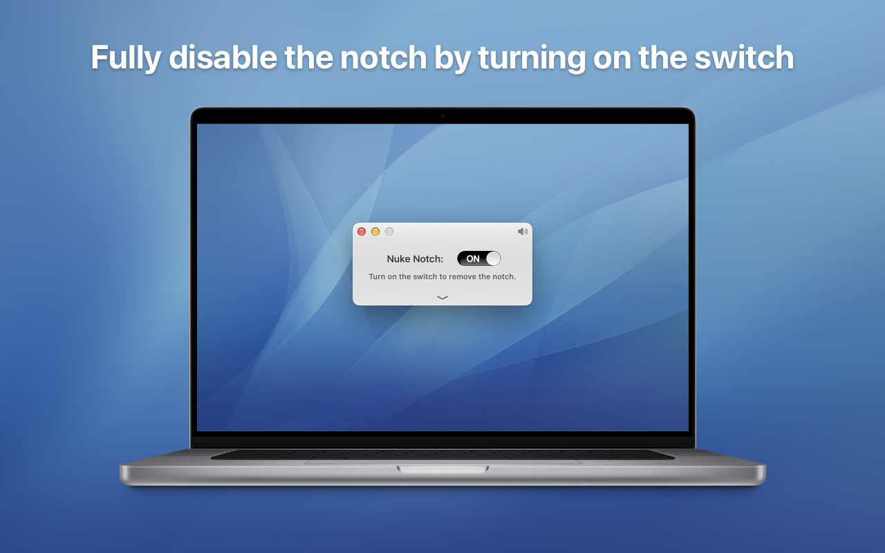 Zeg nee tegen inkeping - Schakel de display-top volledig uit op geheel nieuwe MacBooks media 1