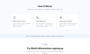 WebCallHub gallery image