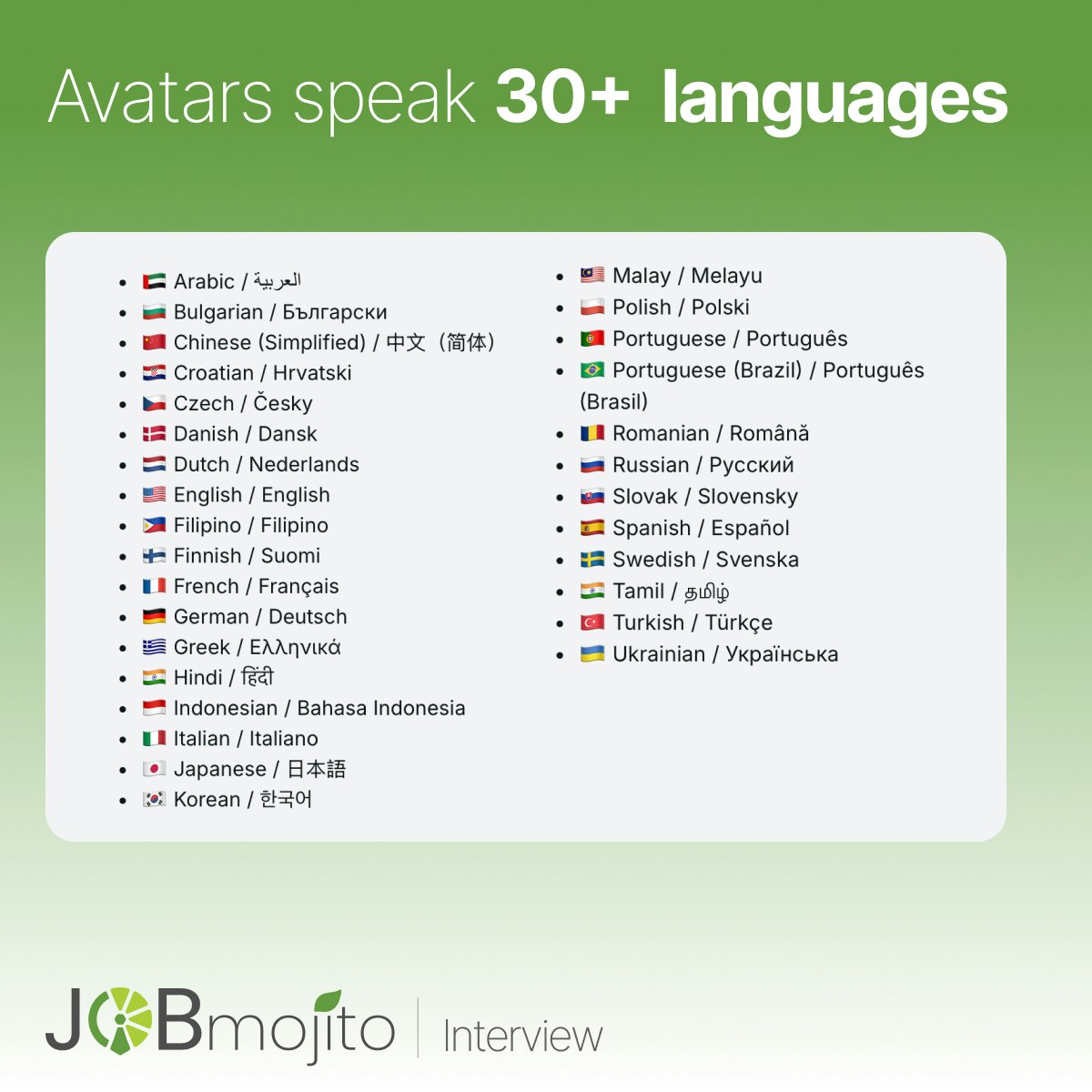 JobMojito AI Interviews gallery image