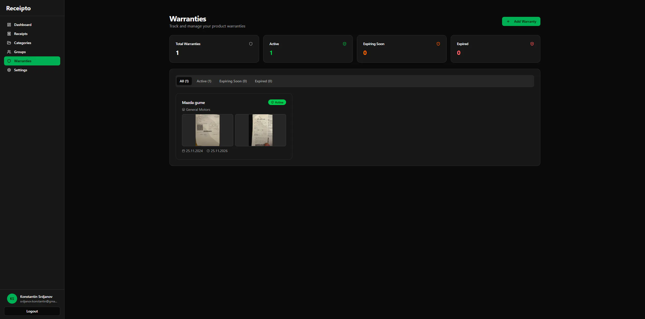 Receipto gallery image