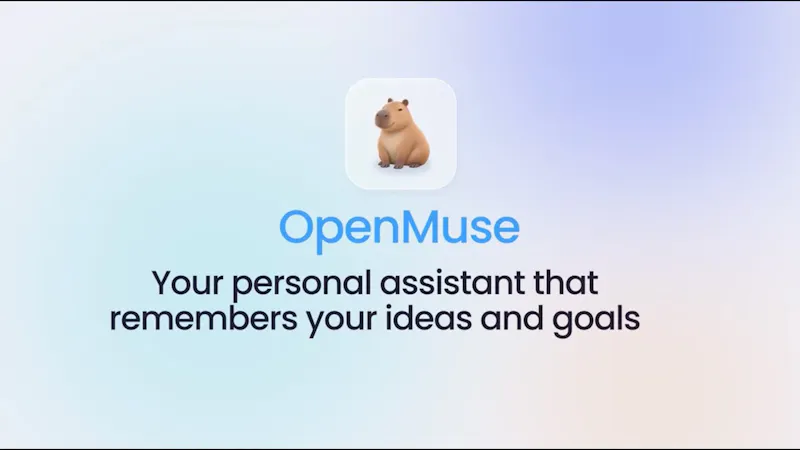 OpenMuse screenshot 1 (video preview)