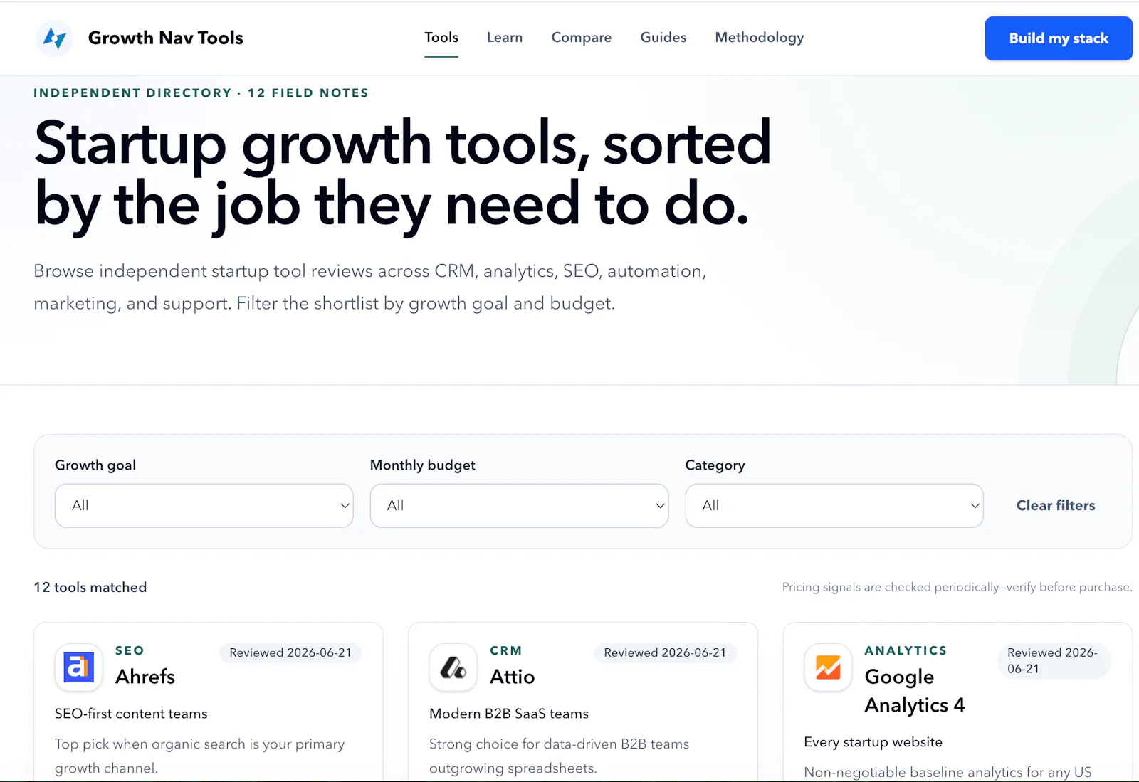 Growth Nav Tools screenshot 3