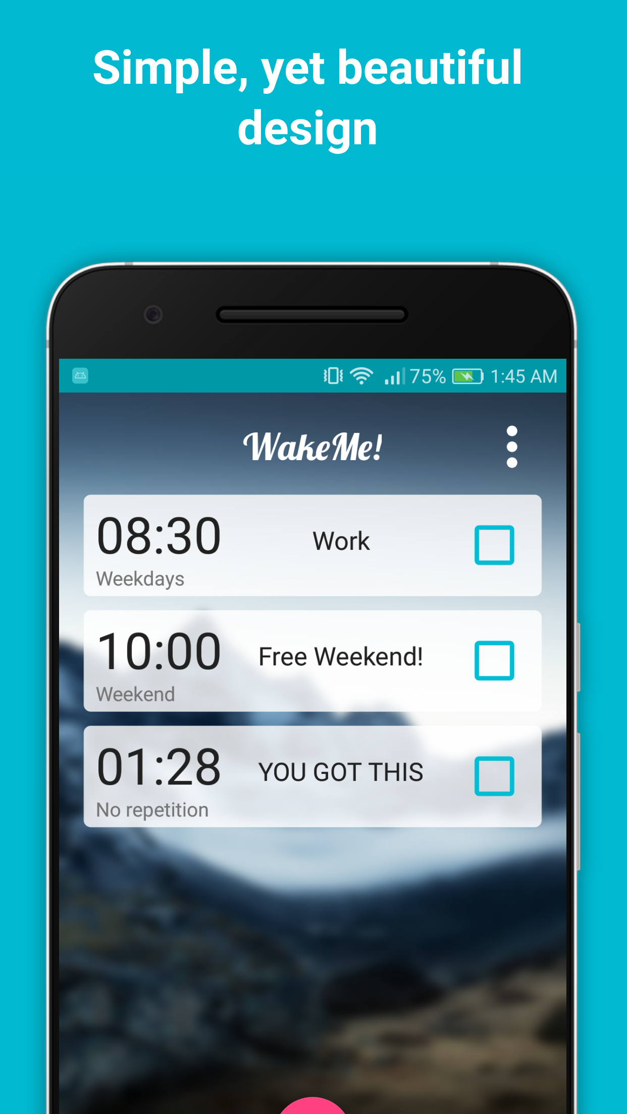 WakeMe! ⚡ Effective Alarm gallery image
