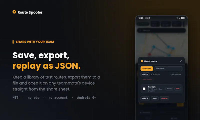 Route Spoofer screenshot 5