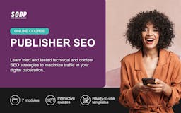 Publisher SEO - ONLINE COURSE media 1