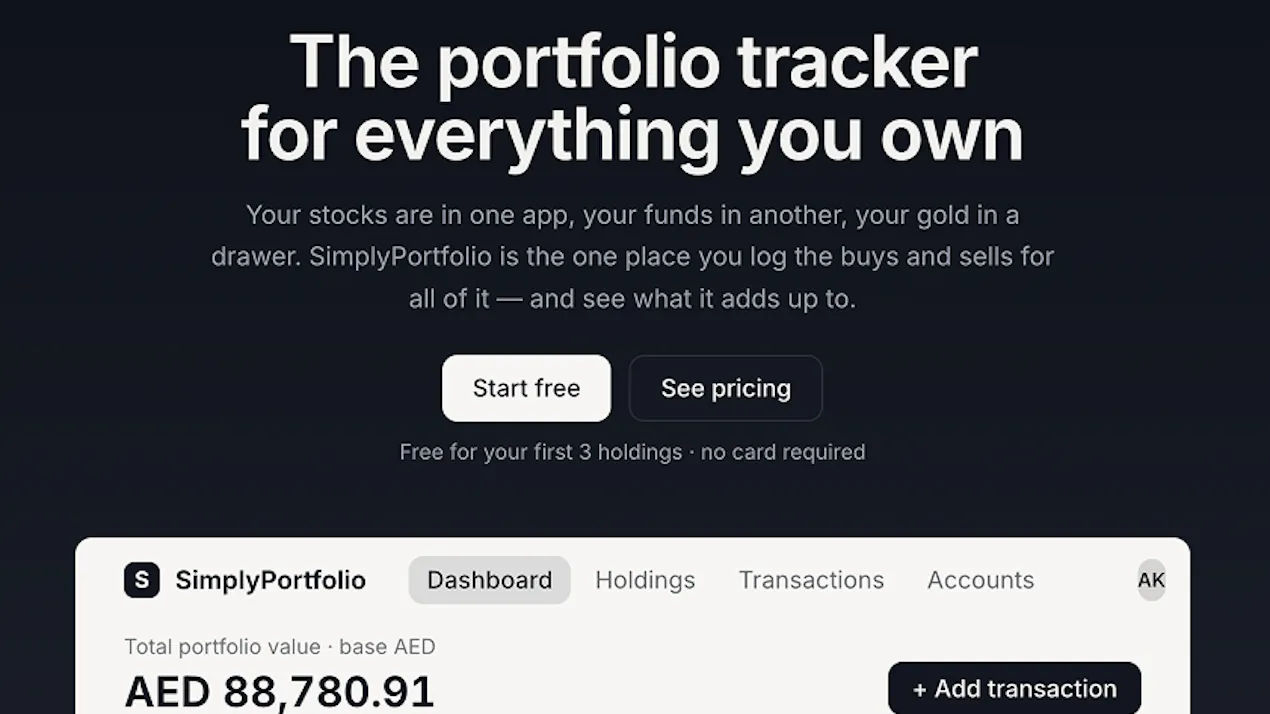 SimplyPortfolio product