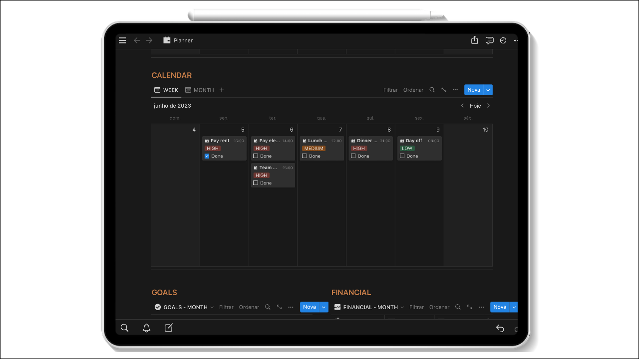 Planner gallery image