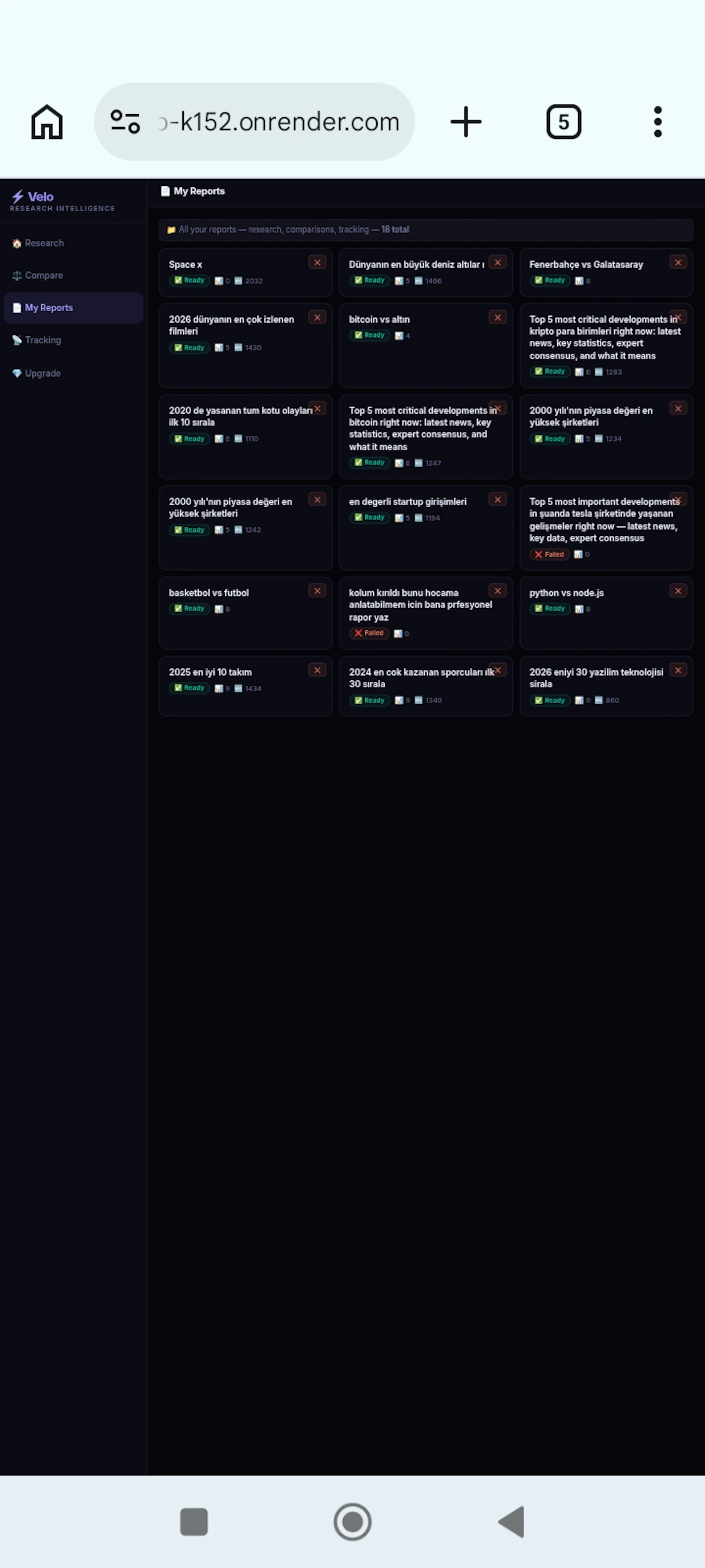 velo screenshot 4