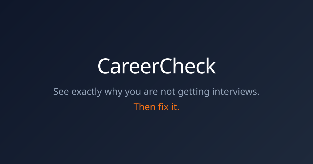 CareerCheck gallery image