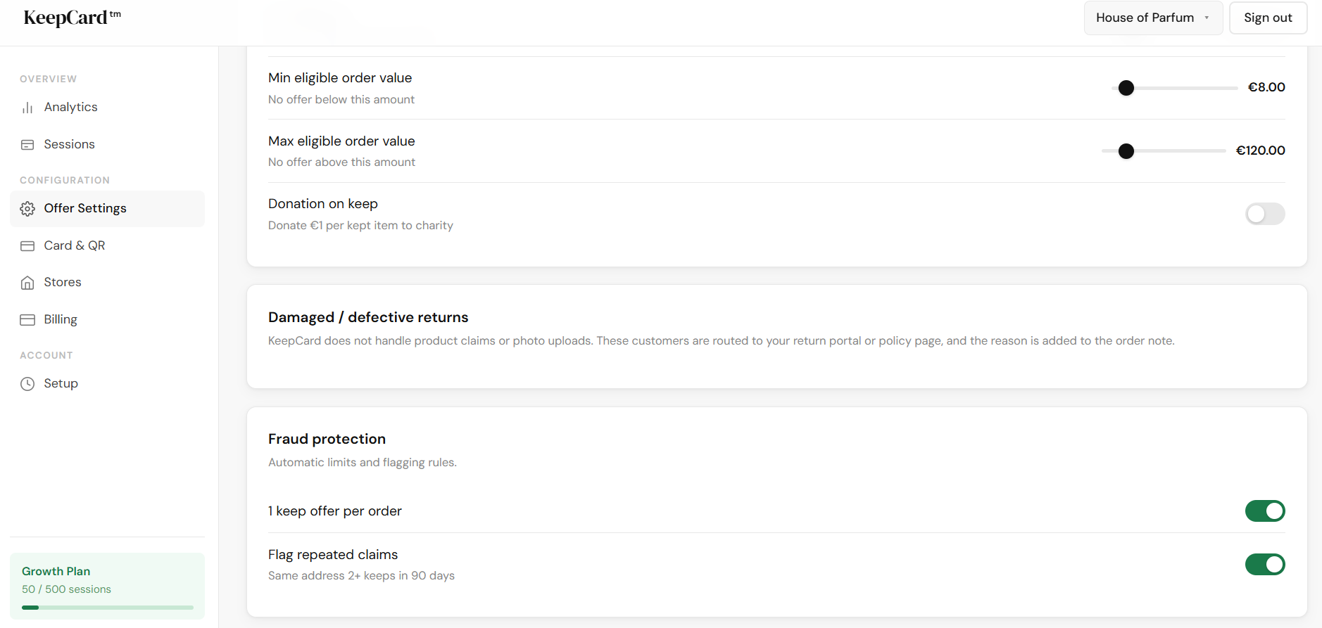 KeepCard gallery image