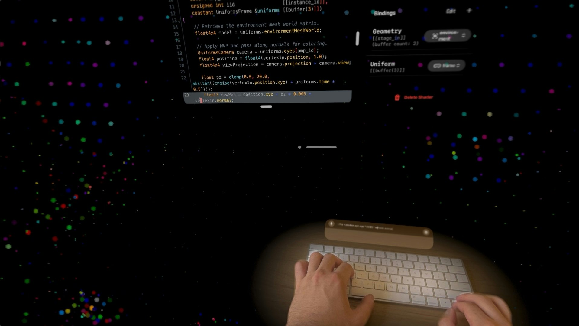 Media Visi Shader - Editor GPU Shader masa nyata untuk Pengkomputeran Spatial 5