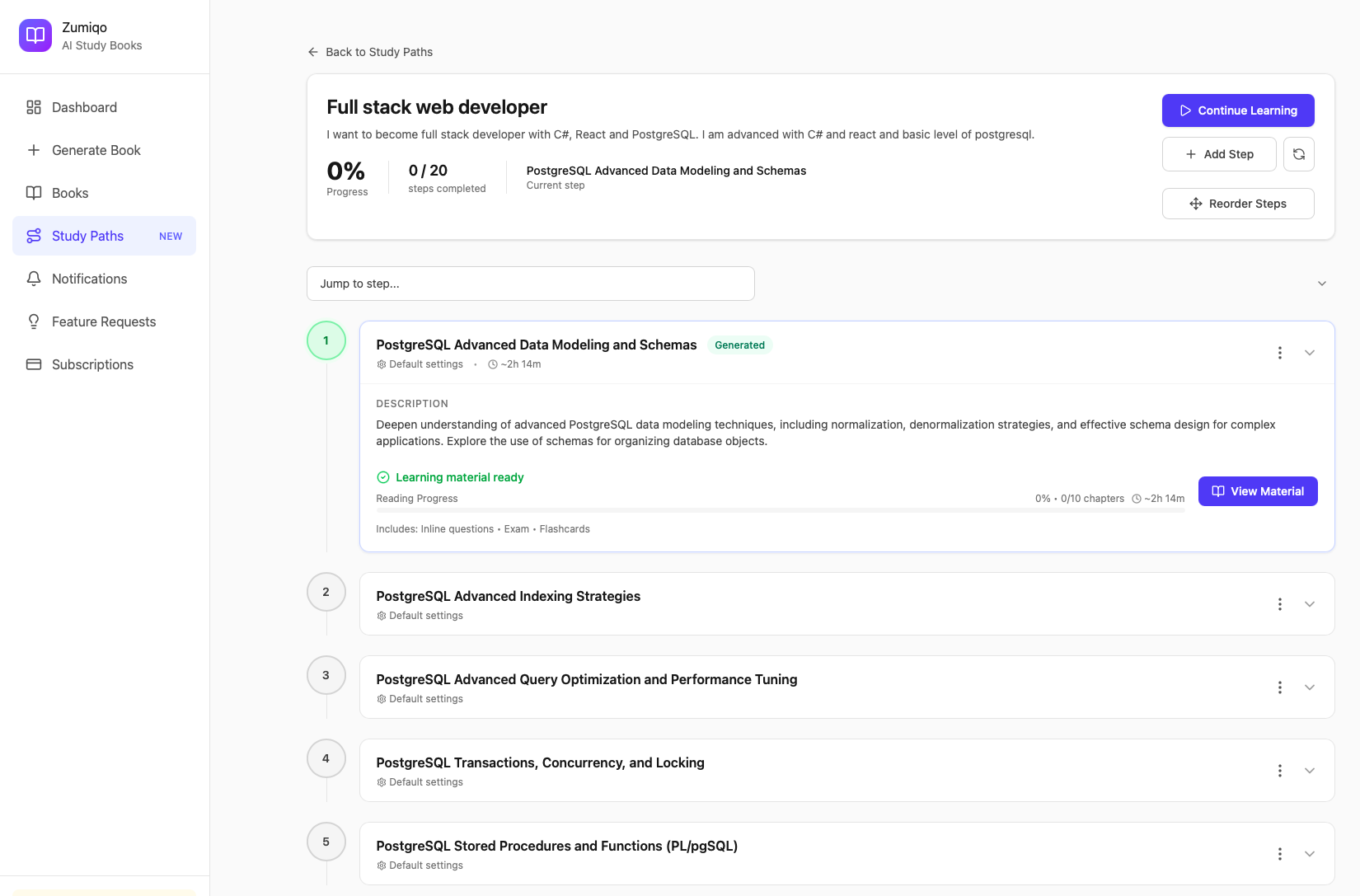 Zumiqo - Screenshot 3 showing product features and functionality