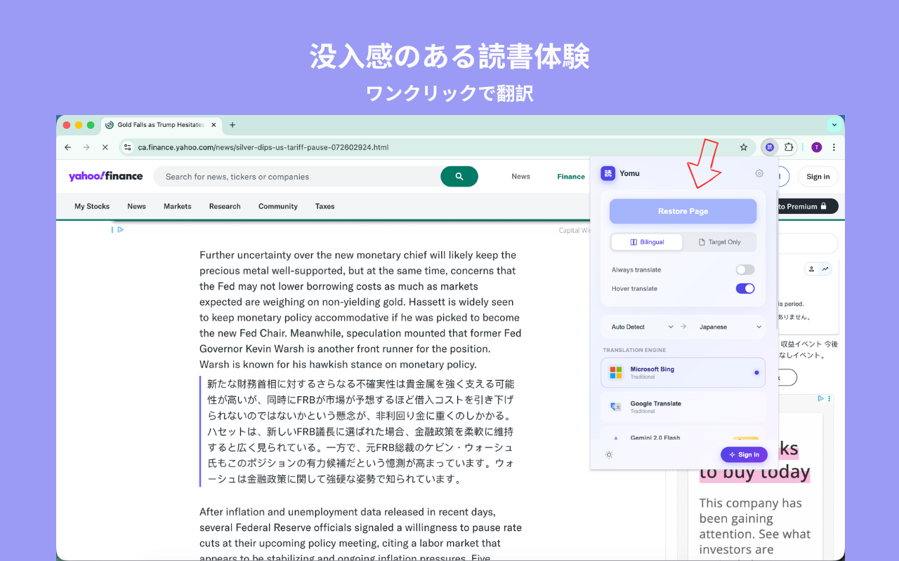 Read the web in your language  gallery image