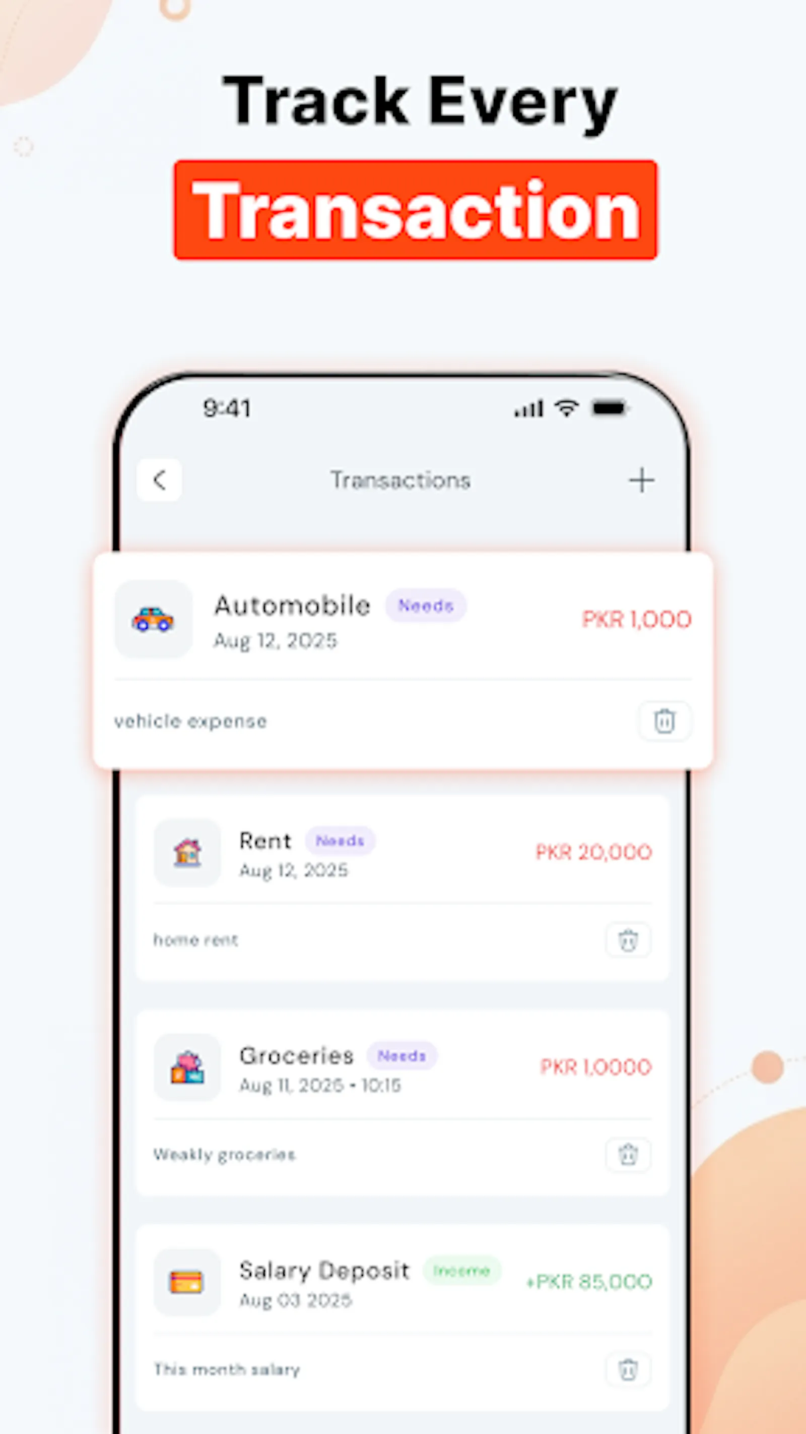 KYE: Expense Tracker & Budget screenshot 4