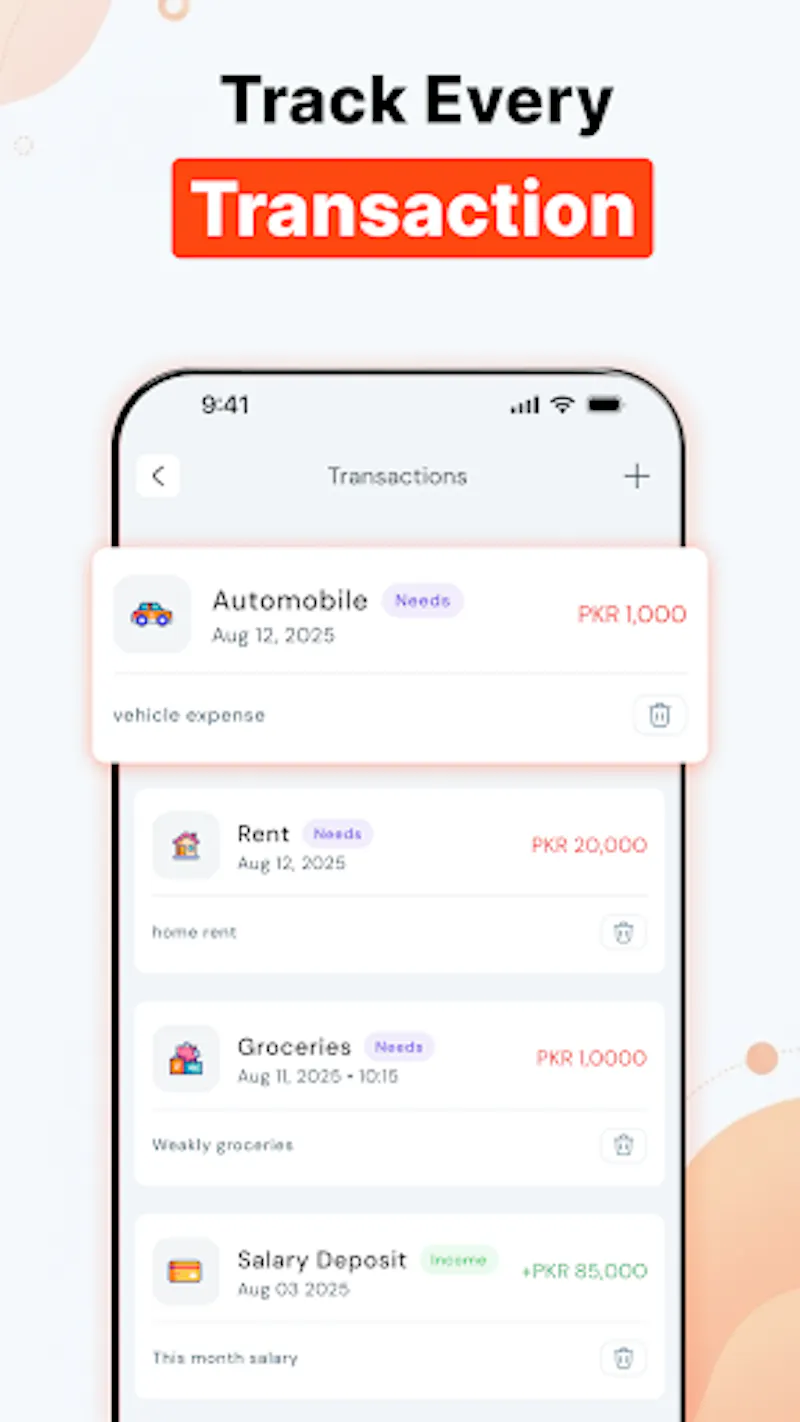 KYE: Expense Tracker & Budget screenshot 4