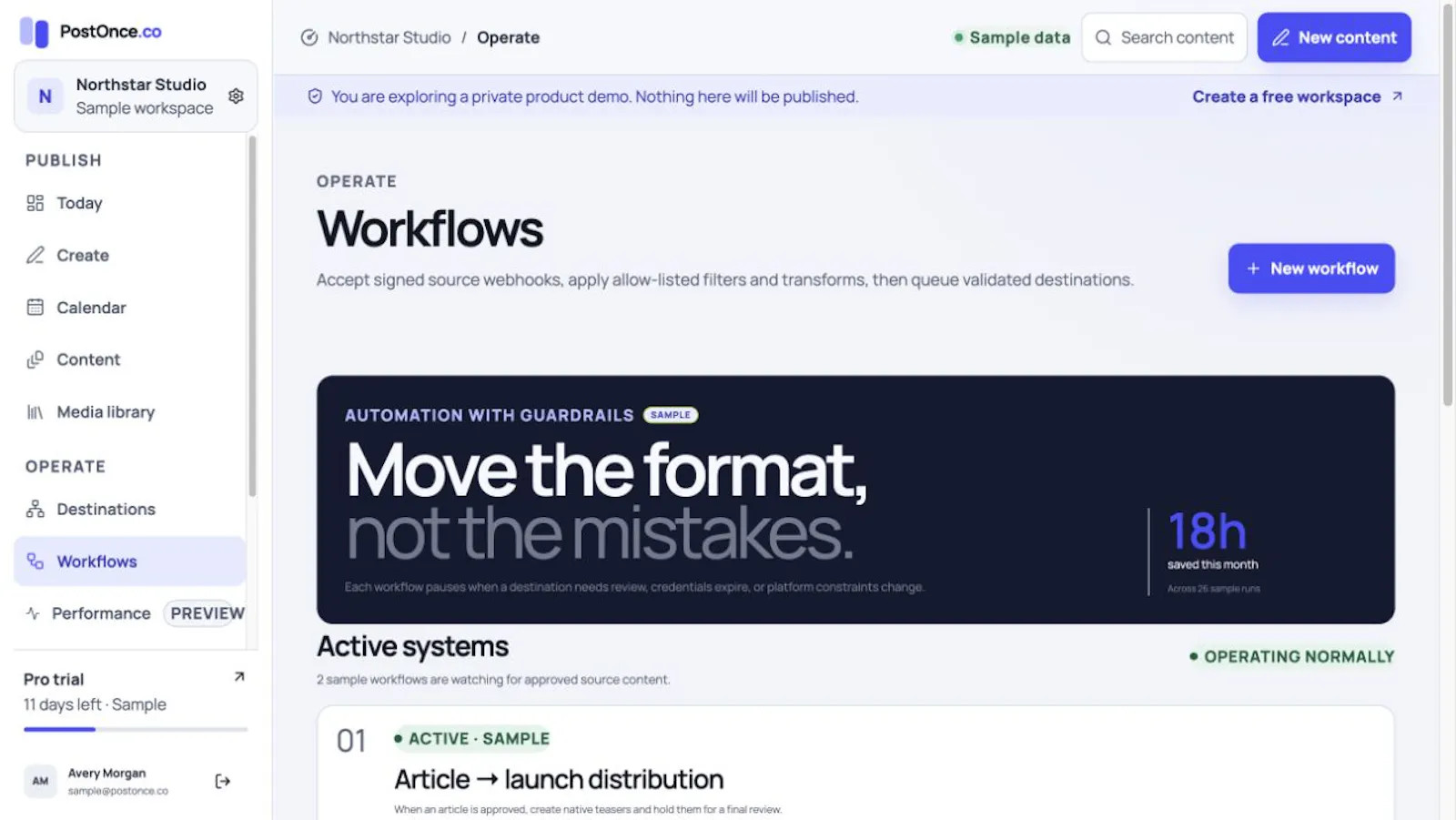 PostOnce.co screenshot 3