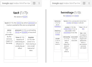 Treegle: Dictionary gallery image