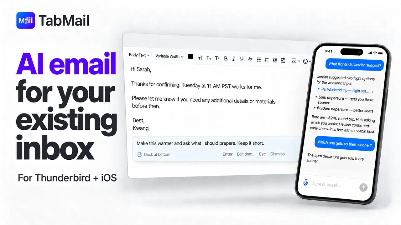 TabMail 1.8 gallery image