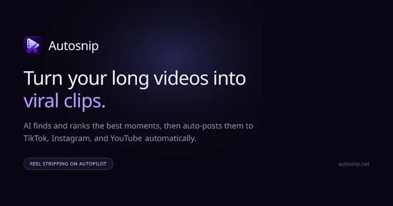 Autosnip screenshot 1