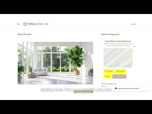 Marble Visualizer By Nirwana.AI gallery image