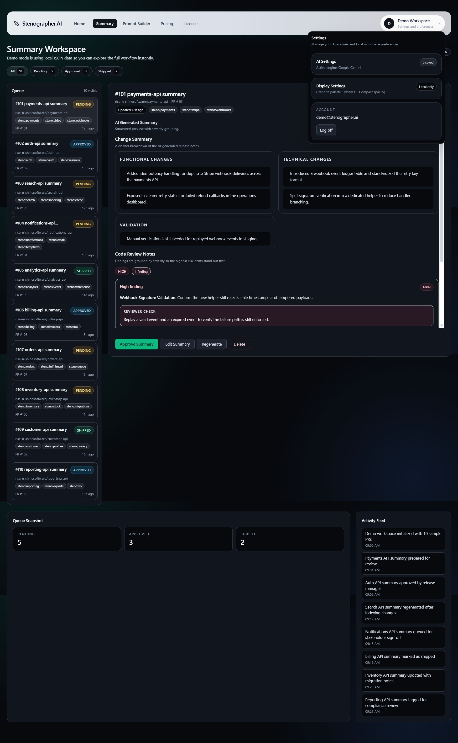Stenographer-AI gallery image