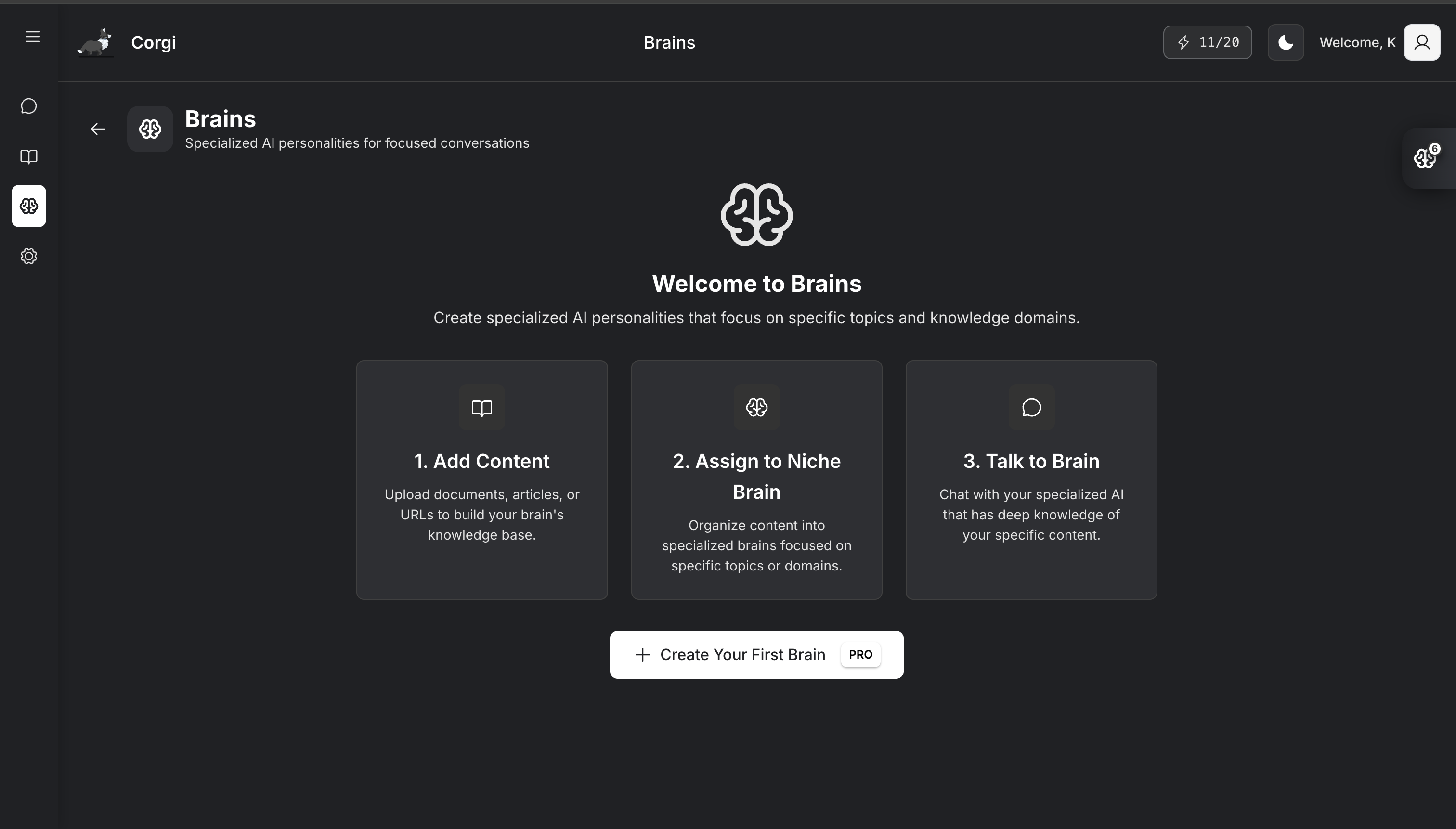 Corgi AI - Turn your saved content into your second brain. media 5