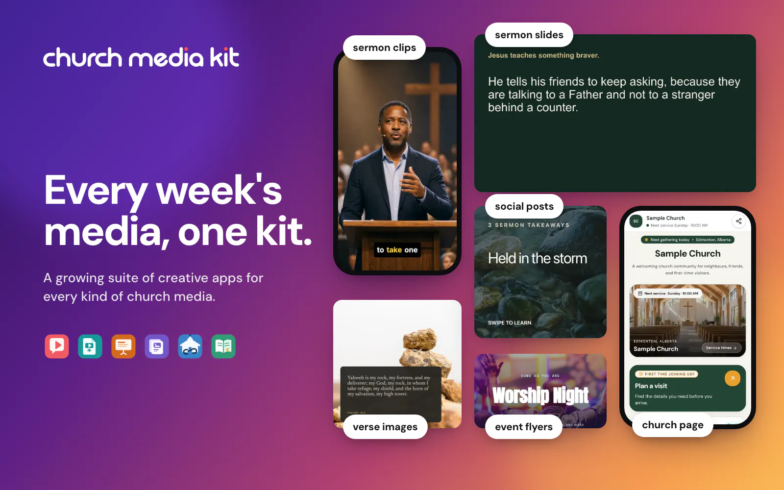 Church Media Kit gallery image
