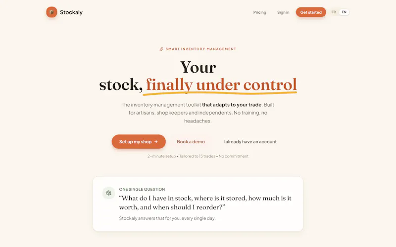 Stockaly screenshot 3