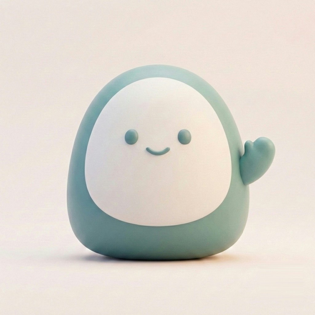 Quietude - Product Hunt launch logo and brand identity