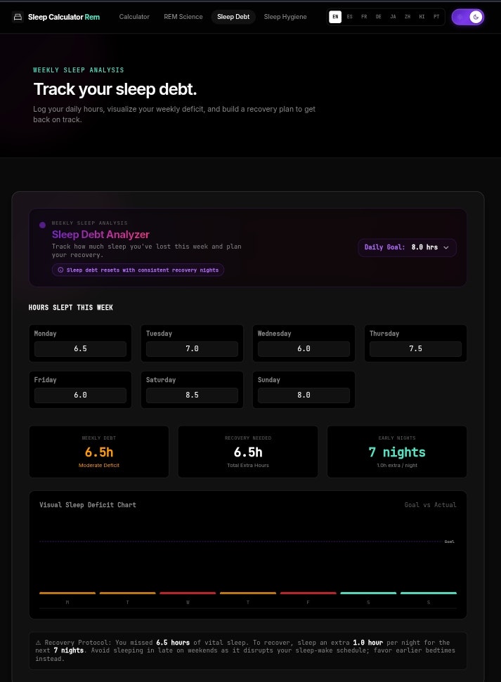 Sleep Calculator gallery image
