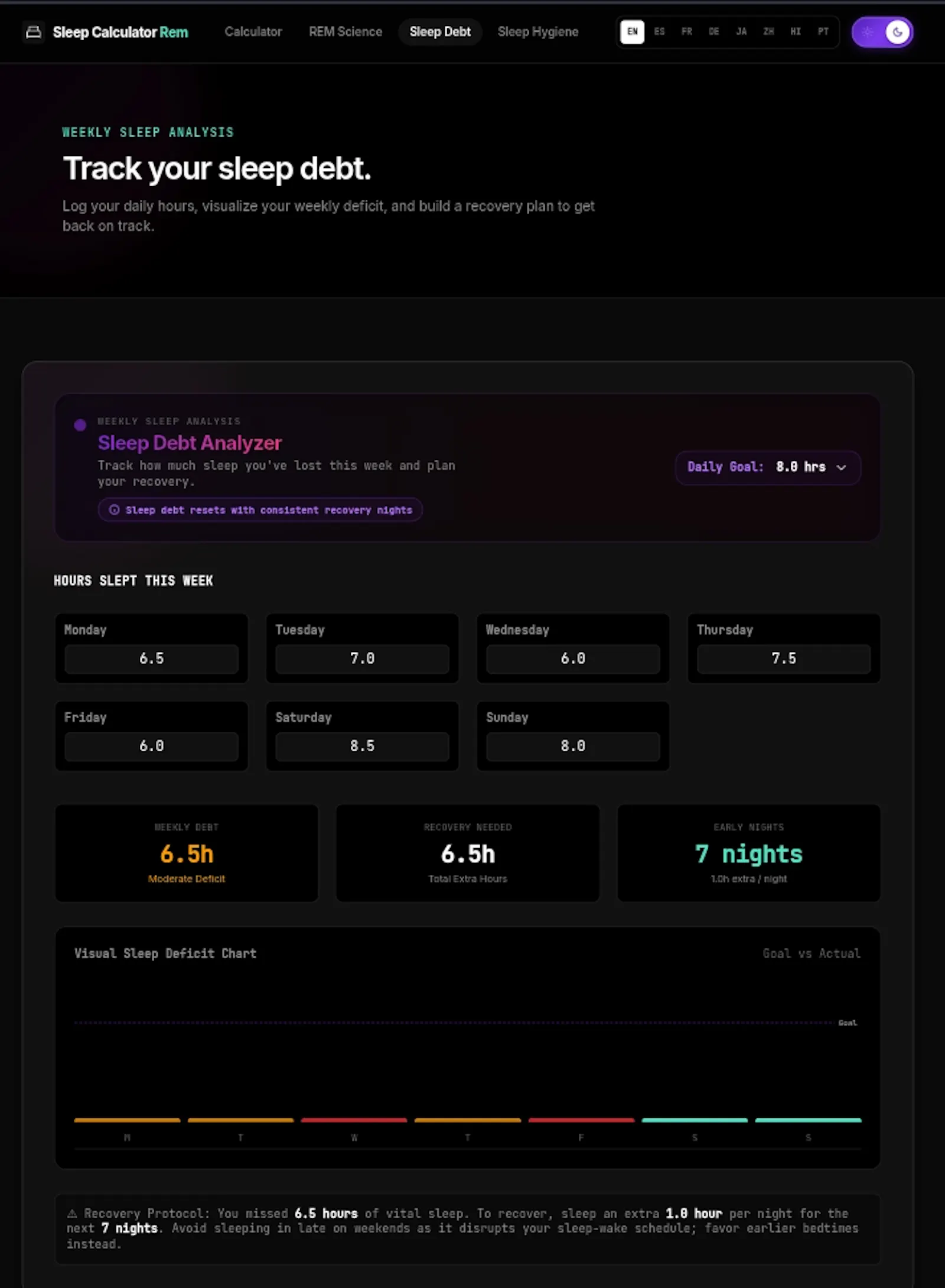 Sleep Calculator screenshot 5